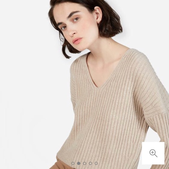 SOLD VIA ♏️🚫NWT Everlane Wool-Cashmere Sweater - Picture 2 of 8